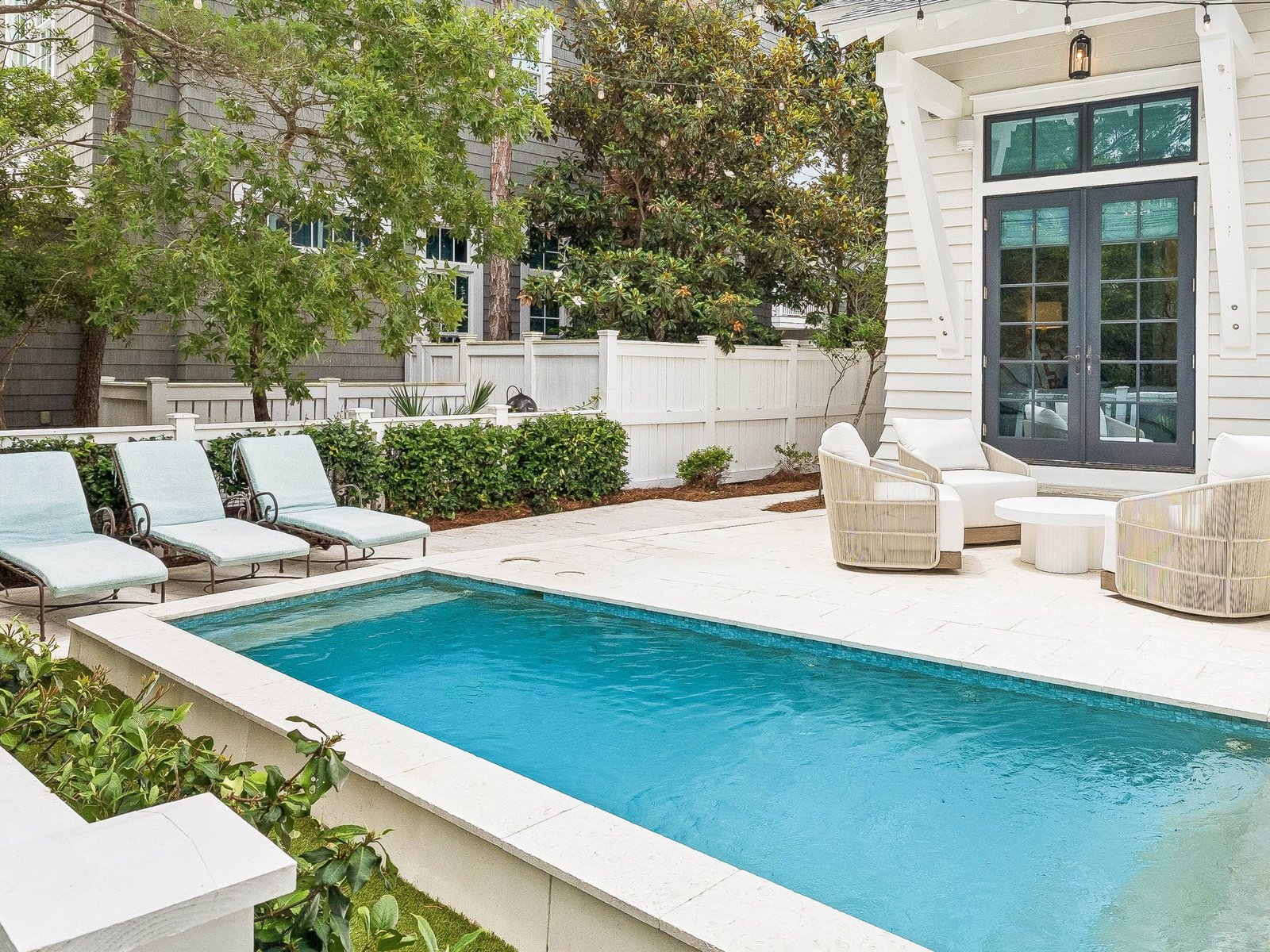 Pool courtyard, 85 N Watch Tower Lane